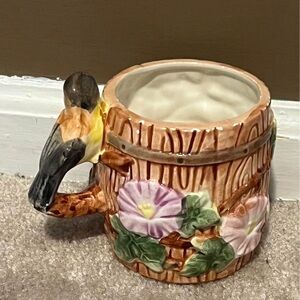 Bird and Flower Mug
